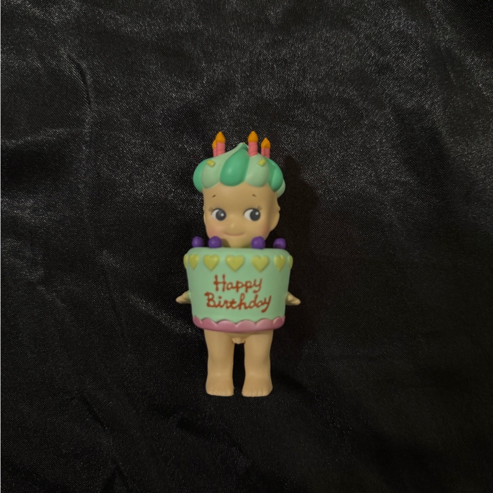 Mint green happy birthday day Sonny Angel